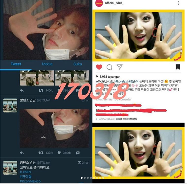 Netizens stir up dating rumors between BTS' Jungkook and Lovelyz's Yein